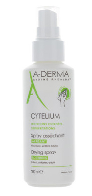 A-DERMA CYTELIUM Spray Assorbente Lenitivo 100mL A-DERMA CYTELIUM Spray Assorbente Lenitivo 100mL