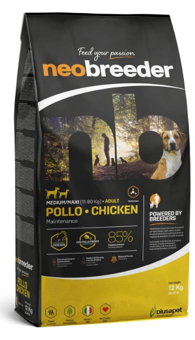 NEOBREEDER DOG ADULT CHICKEN MEDIUM MAXI KG 12 - P10245