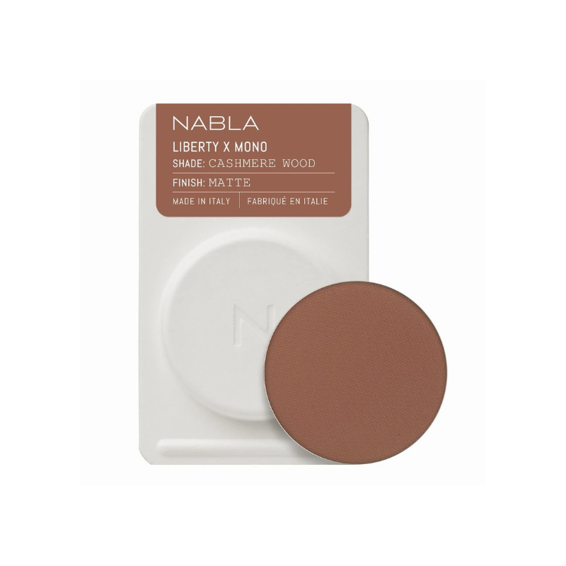 Nabla Liberty X Mono Finish Matte - Ombretto Mono Shade Cashmere Wood