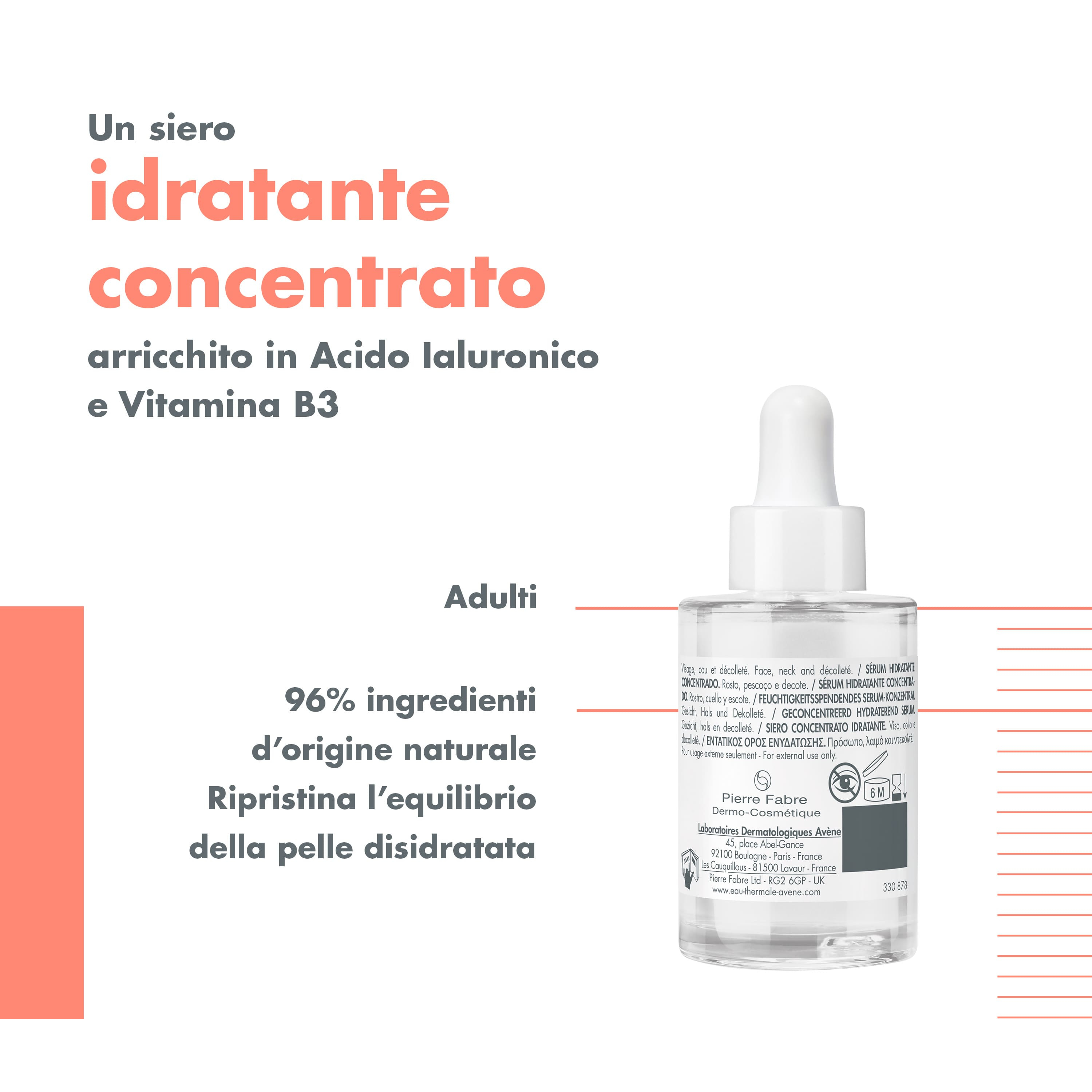 AVENE HYDRANCE BOOST SIERO CON AVENE HYDRANCE BOOST SIERO CON