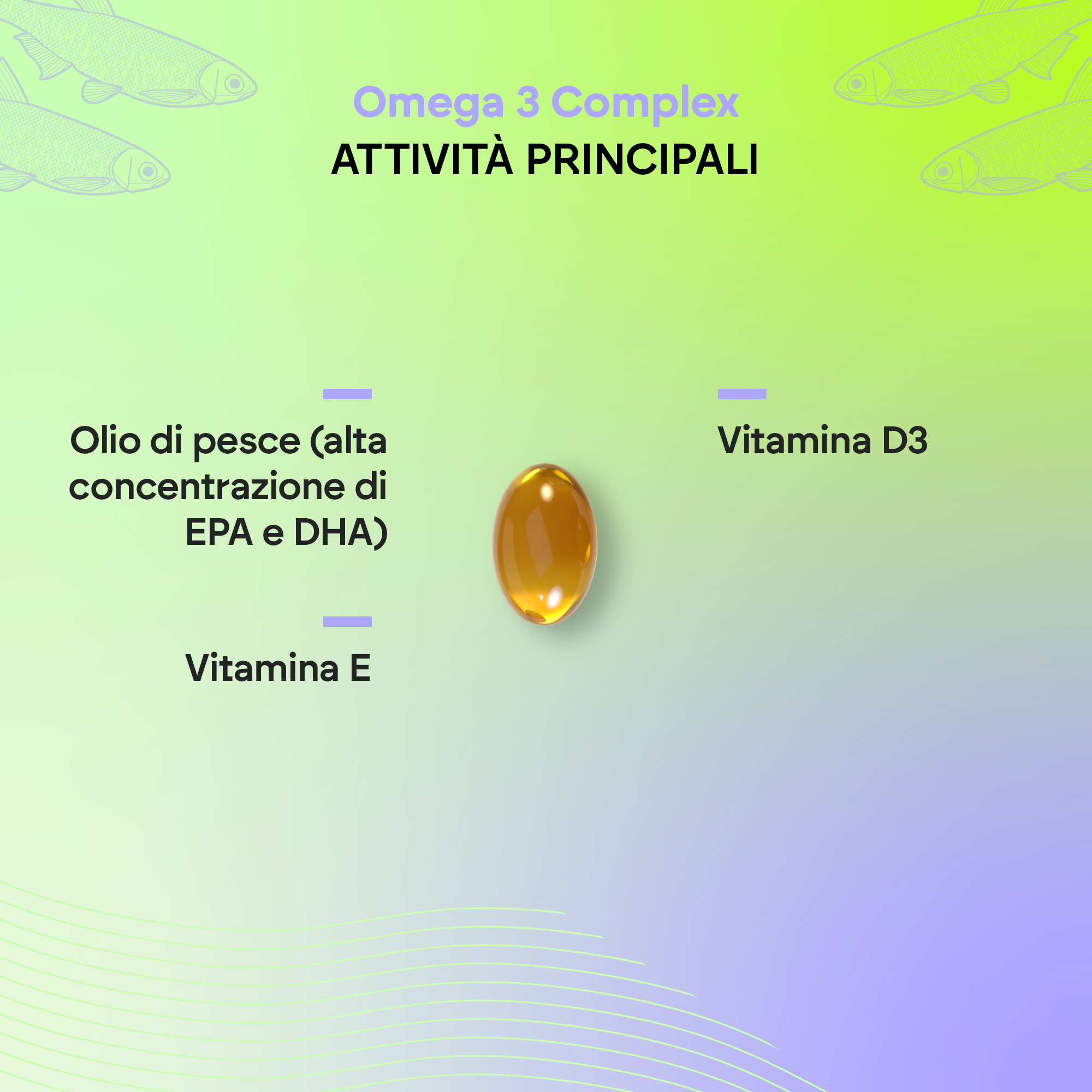 Nutralie Omega 3 Complex 60 Capsule - Integratore Di EPA E DHA