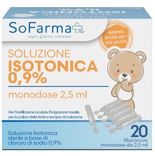 SOLUZIONE SALINA0,9% 20FL2,5ML