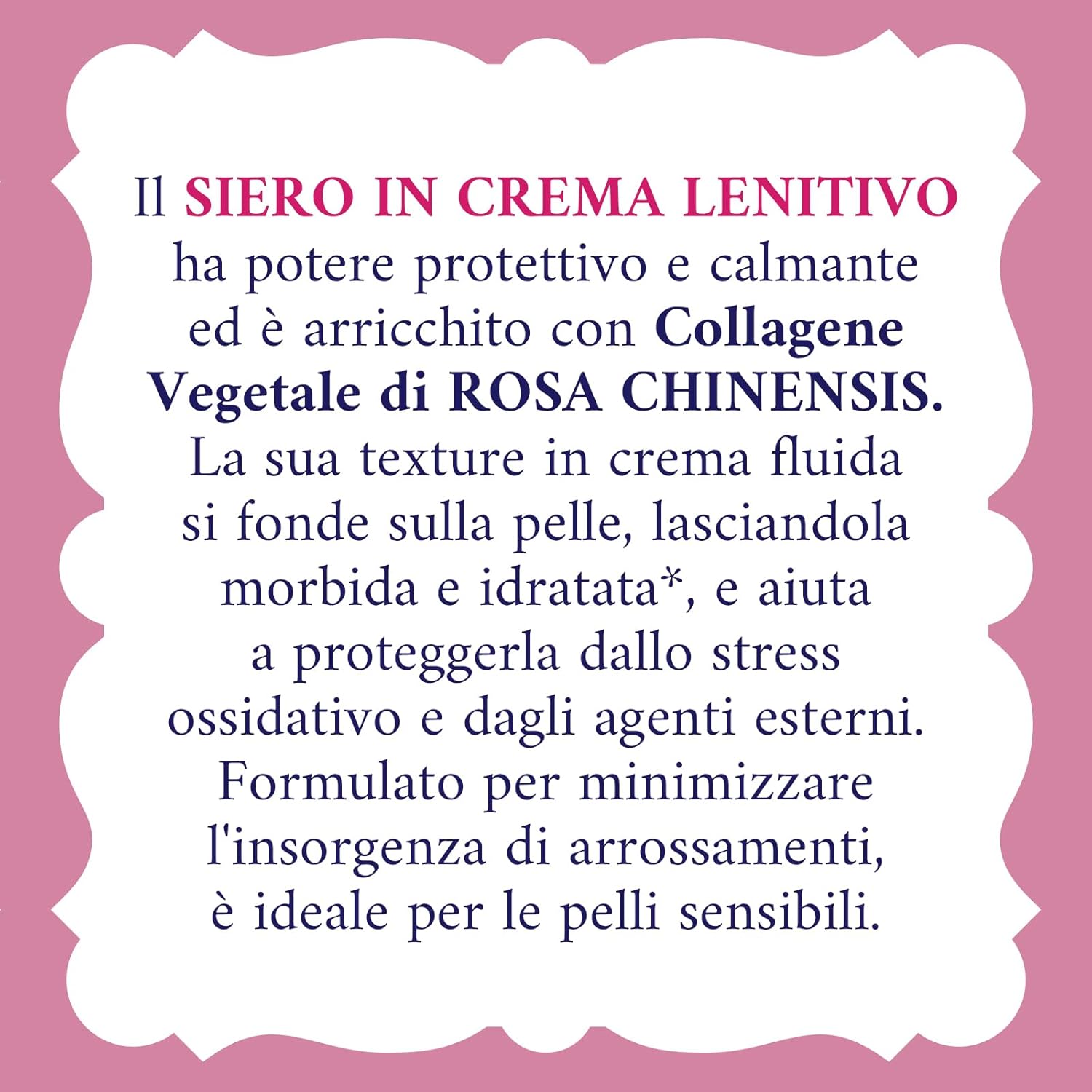 Acqua Alle Rose - Siero In Crema Lenitivo Per Pelli Sensibili 30 ml