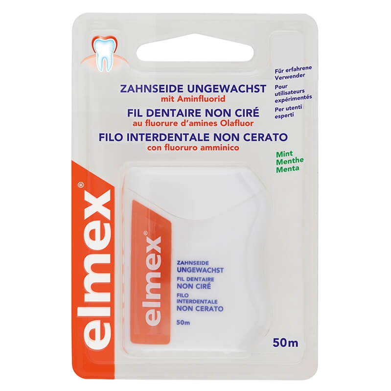 Elmex Filo Interdentale Non Cerato 50 Metri Elmex Filo Interdentale Non Cerato 50 Metri