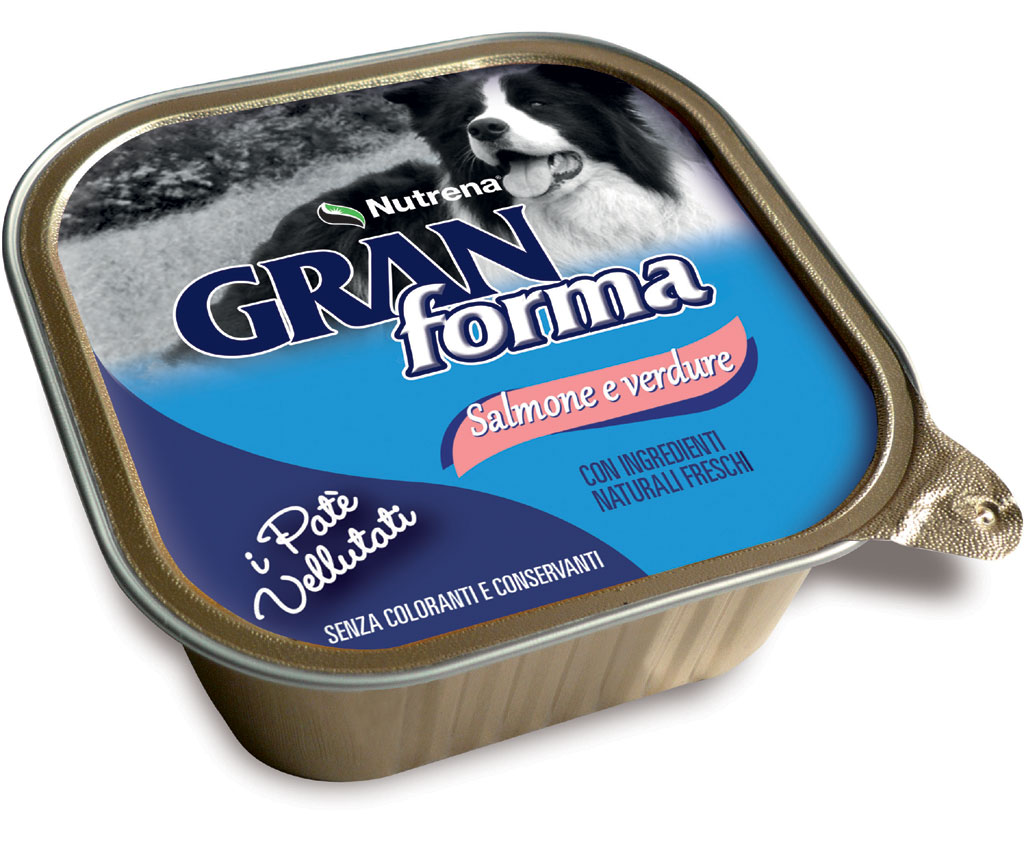 RAGGIO DI SOLE GRAN FORMA CANE PATE' SALMONE VERDURE 300GR (vaschetta)
