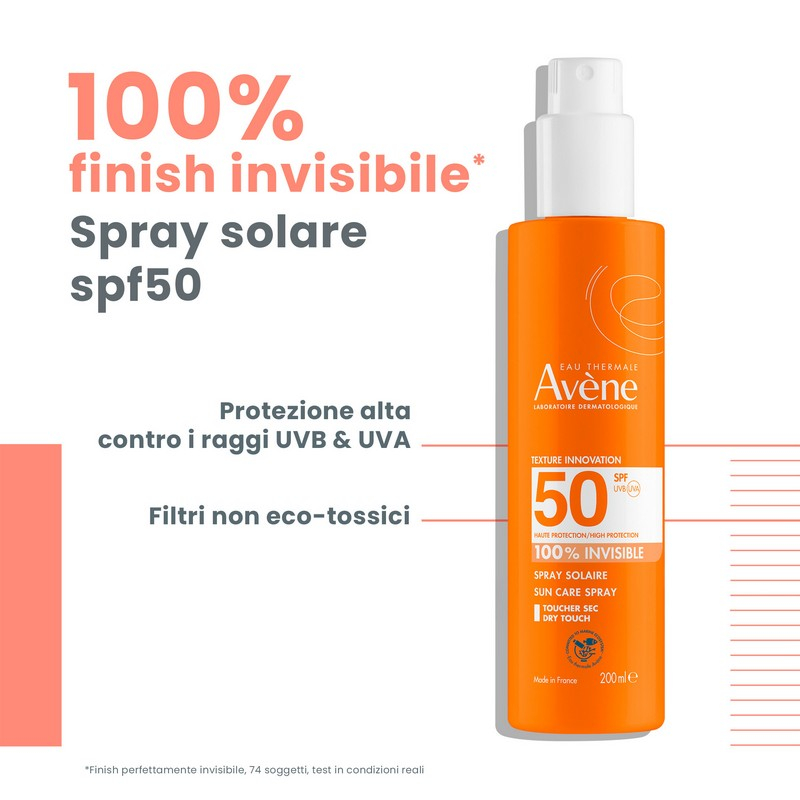 Eau Thermale Avène Spray solare protezione alta SPF 50, 200 ml