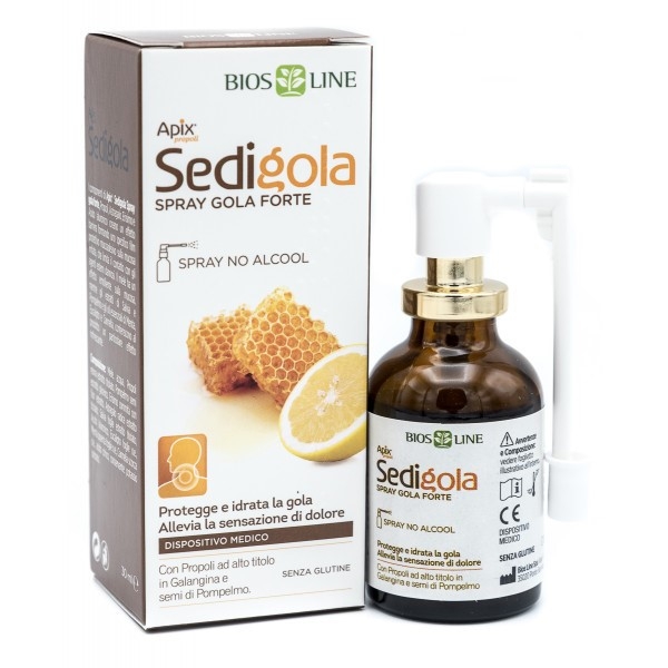 Apix Sedigola Spray Gola Forte 30 ml Apix Sedigola Spray Gola Forte 30 ml
