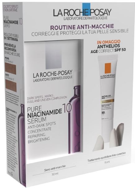KIT NIACINAMIDE SIERO+AGE15ML