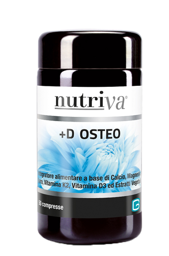 Nutriva D+ Osteo Integratore Vitamina D3 50 Compresse
