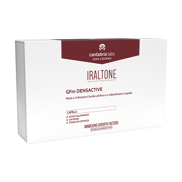 Cantabria Labs Difa Cooper Iraltone GFm Densactive 4Tubi - Gel Topico Anticaduta