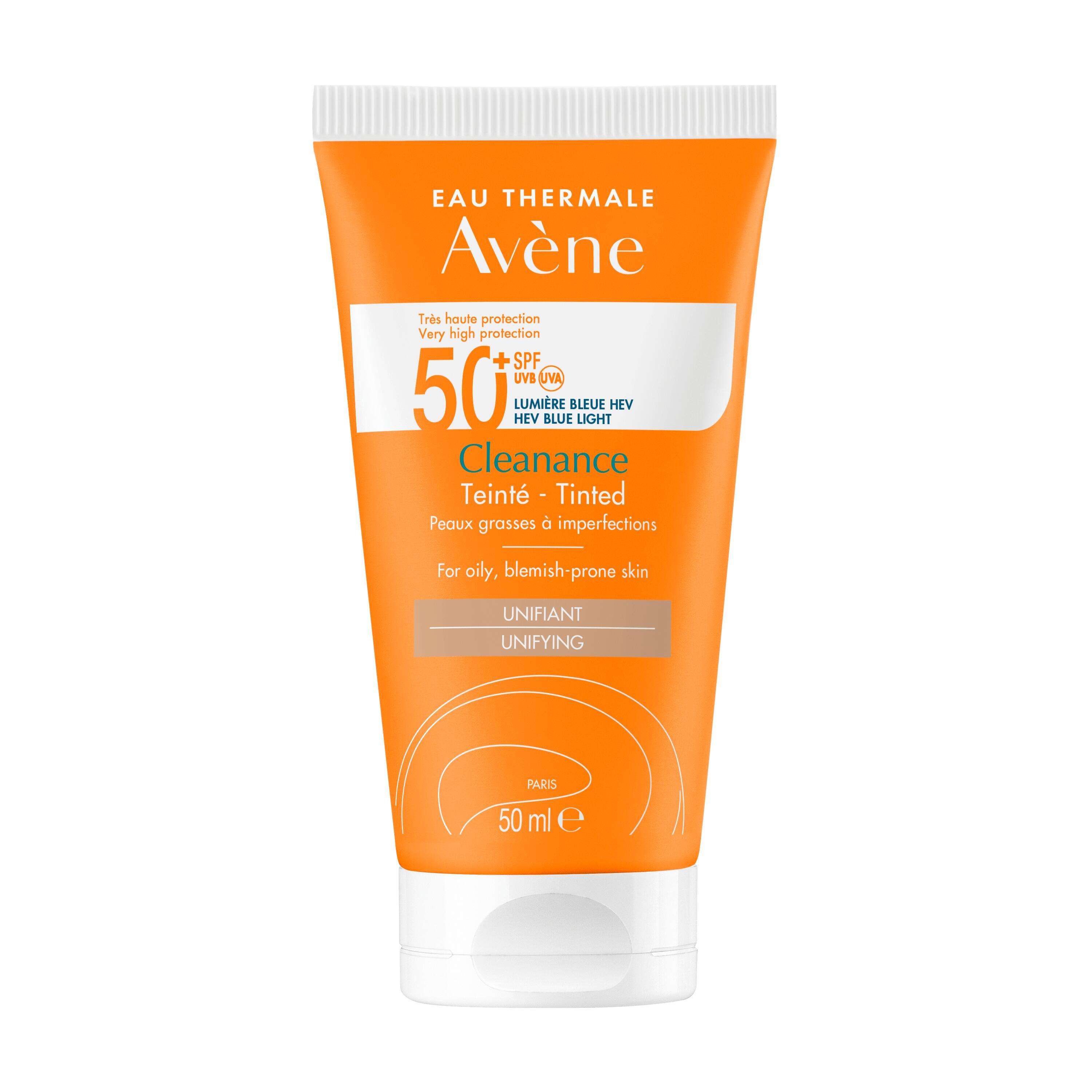 Avène Eau Thermale Crema Colorata SPF50+ - Protezione Solare Molto Alta 50 ml