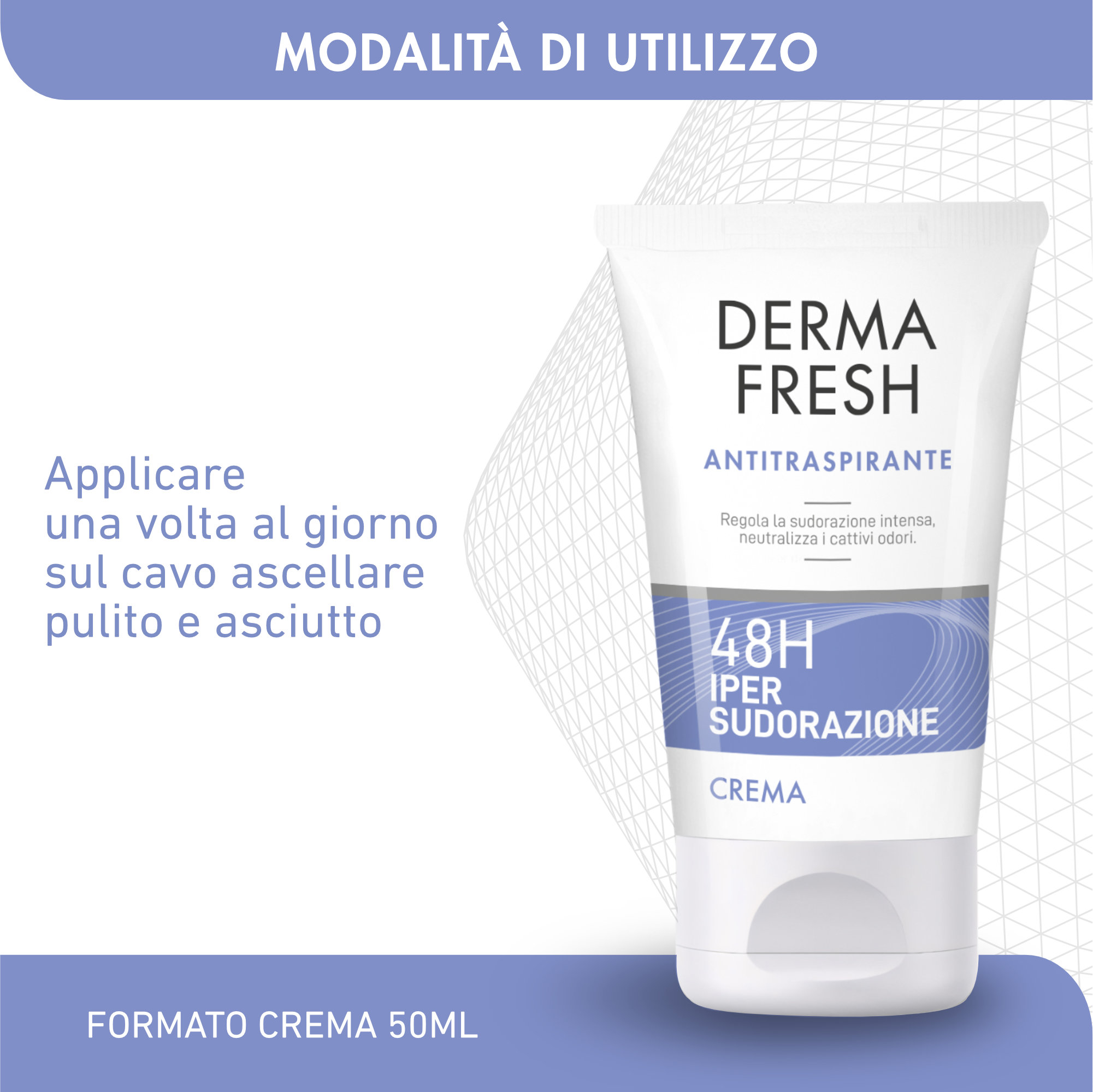 Dermafresh 48H Ipersudorazione - Crema Antitraspirante 50 ml
