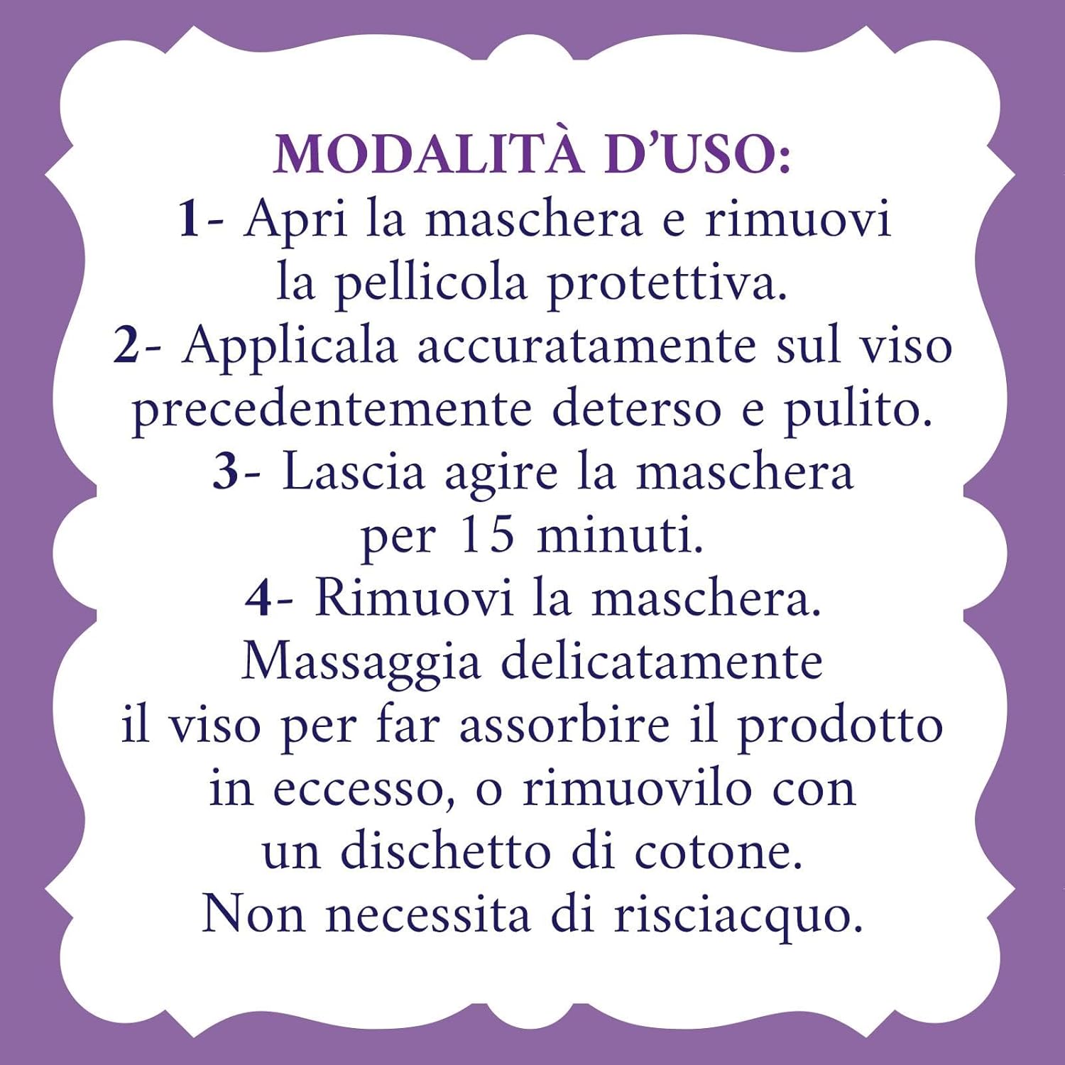 Acqua Alle Rose - 1 Maschera In Tessuto Rimpolpante Viso