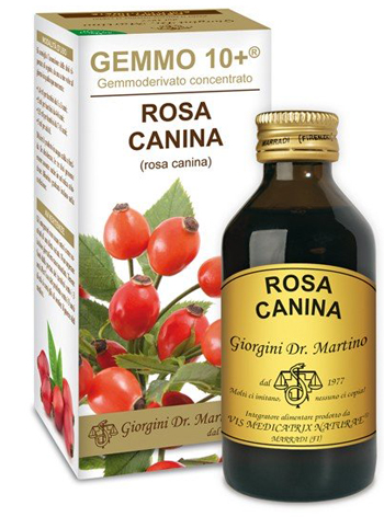 Dr. Giorgini Gemmo 10+ Rosa Canina Liquido Analcolico 100 ml Dr. Giorgini Gemmo 10+ Rosa Canina Liquido Analcolico 100 ml