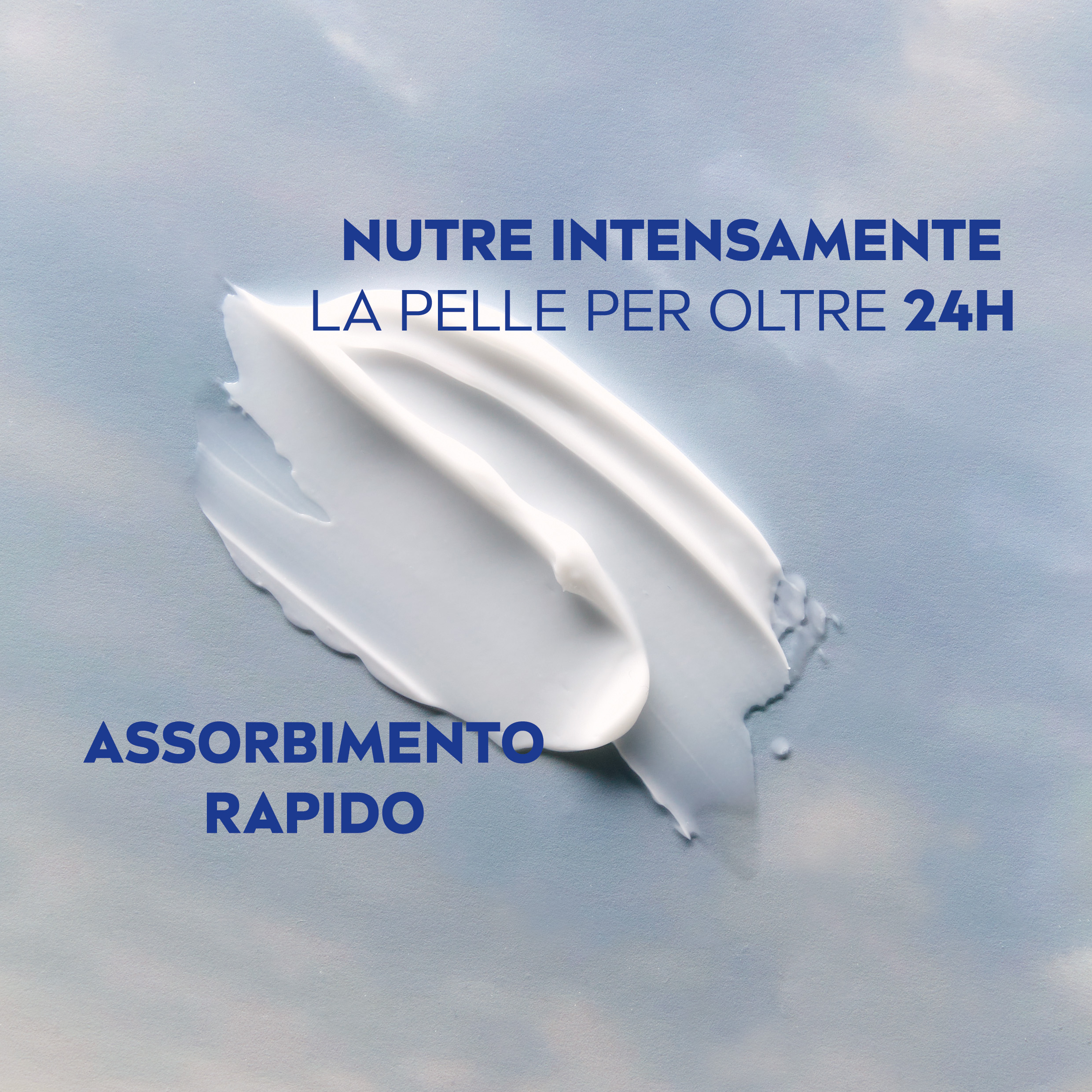 Nivea Care Crema Nutriente 300 ml, Crema idratante corpo, viso e mani per un nutrimento profondo 24h