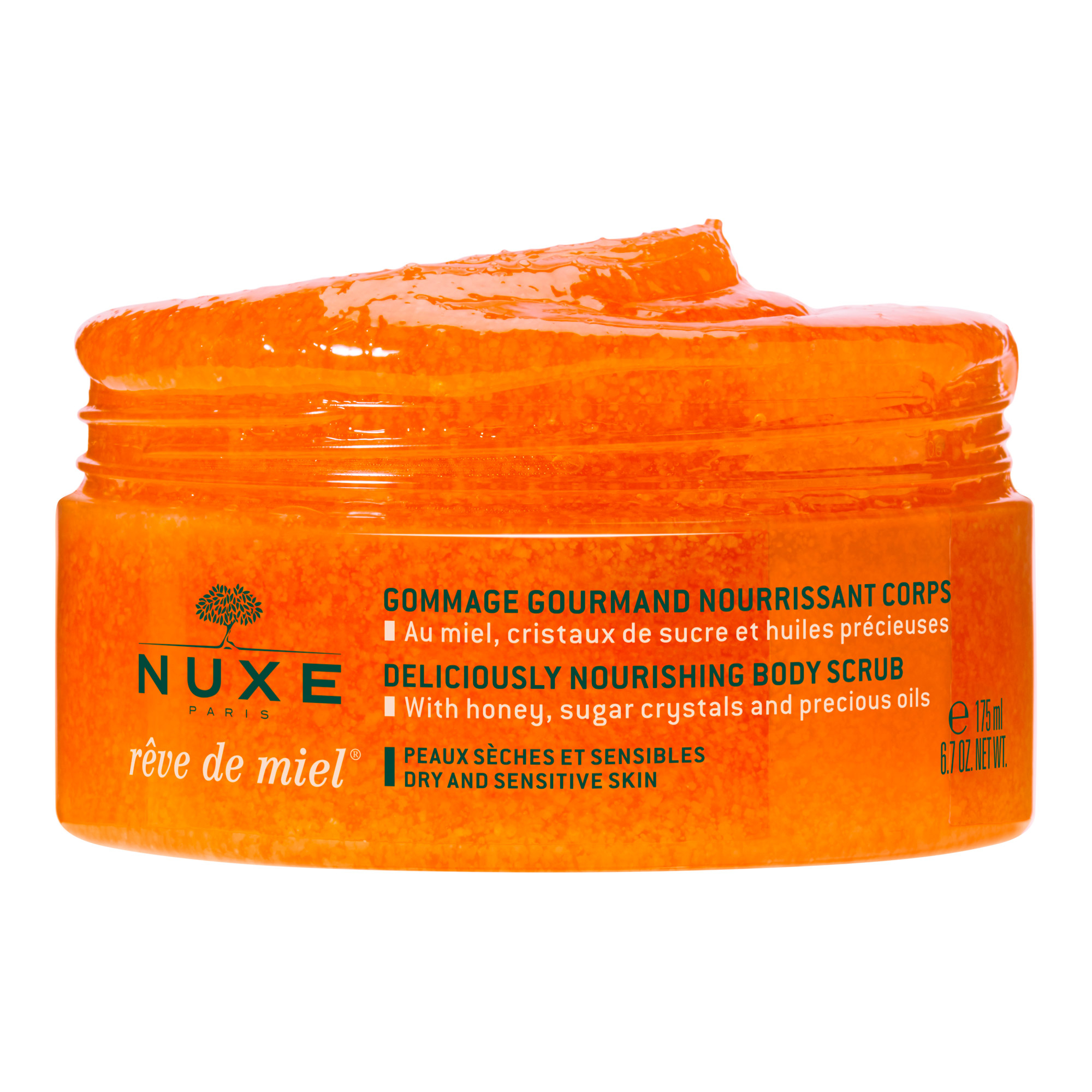 Nuxe Reve de Miel Esfoliante goloso nutriente corpo con miele 175ml