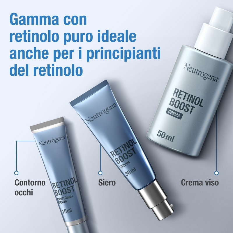 Neutrogena Retinol Boost Crema Contorno Occhi con Retinolo Puro e Acido Ialuronico - 15ml Neutrogena Retinol Boost Crema Contorno Occhi con Retinolo Puro e Acido Ialuronico - 15ml