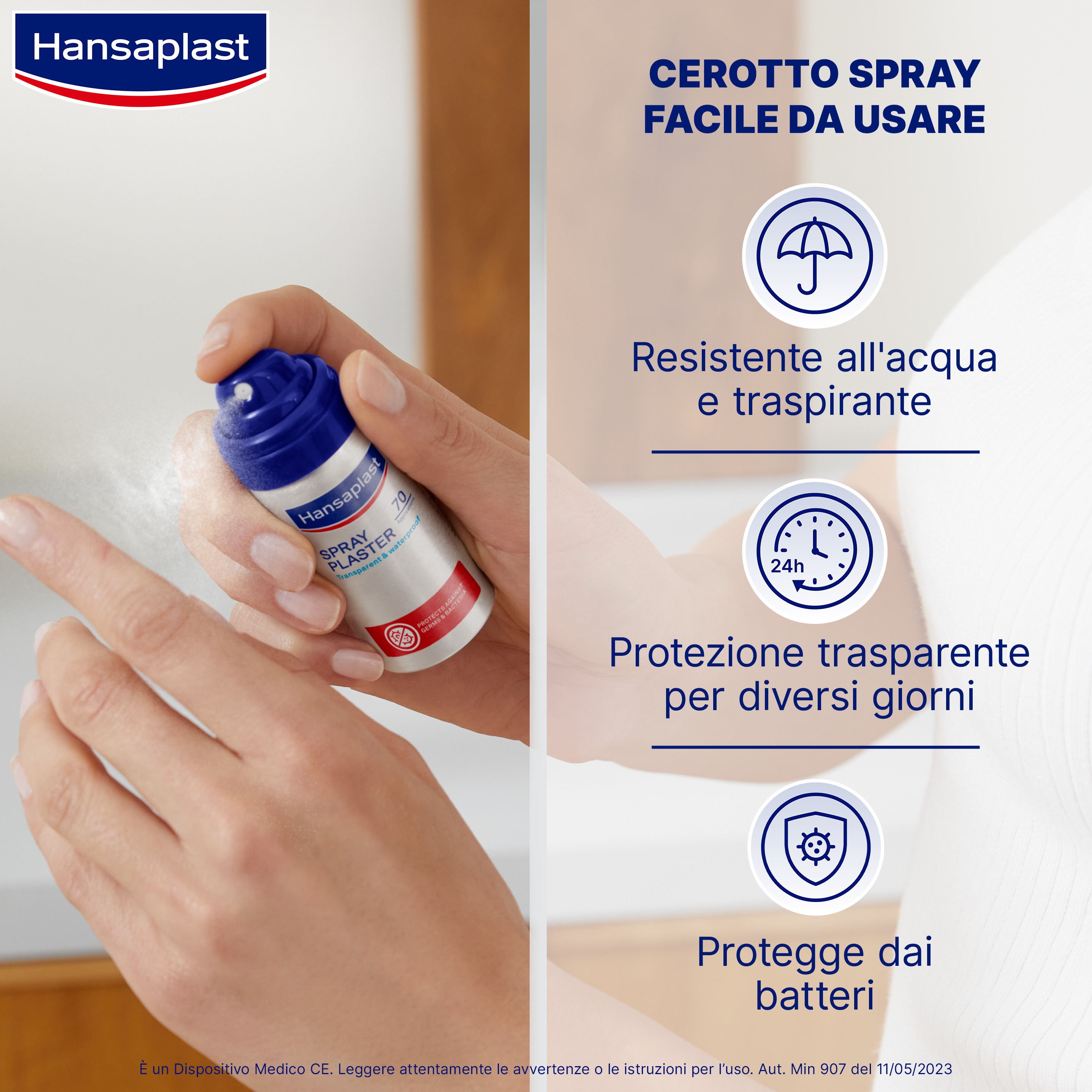 Hansaplast Cerotto Spray Flacone 32.5 ml