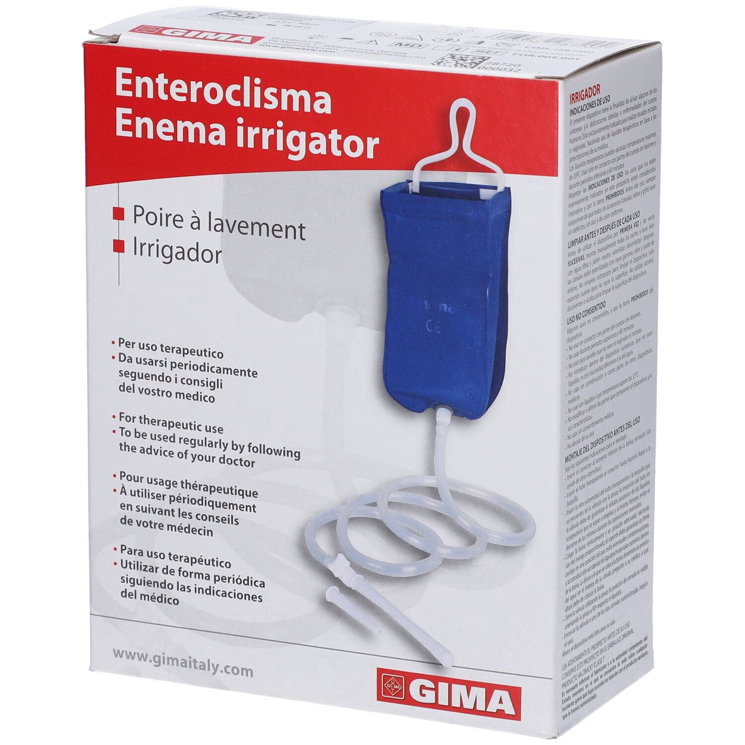 ENTEROCLISMA DA VIAGGIO