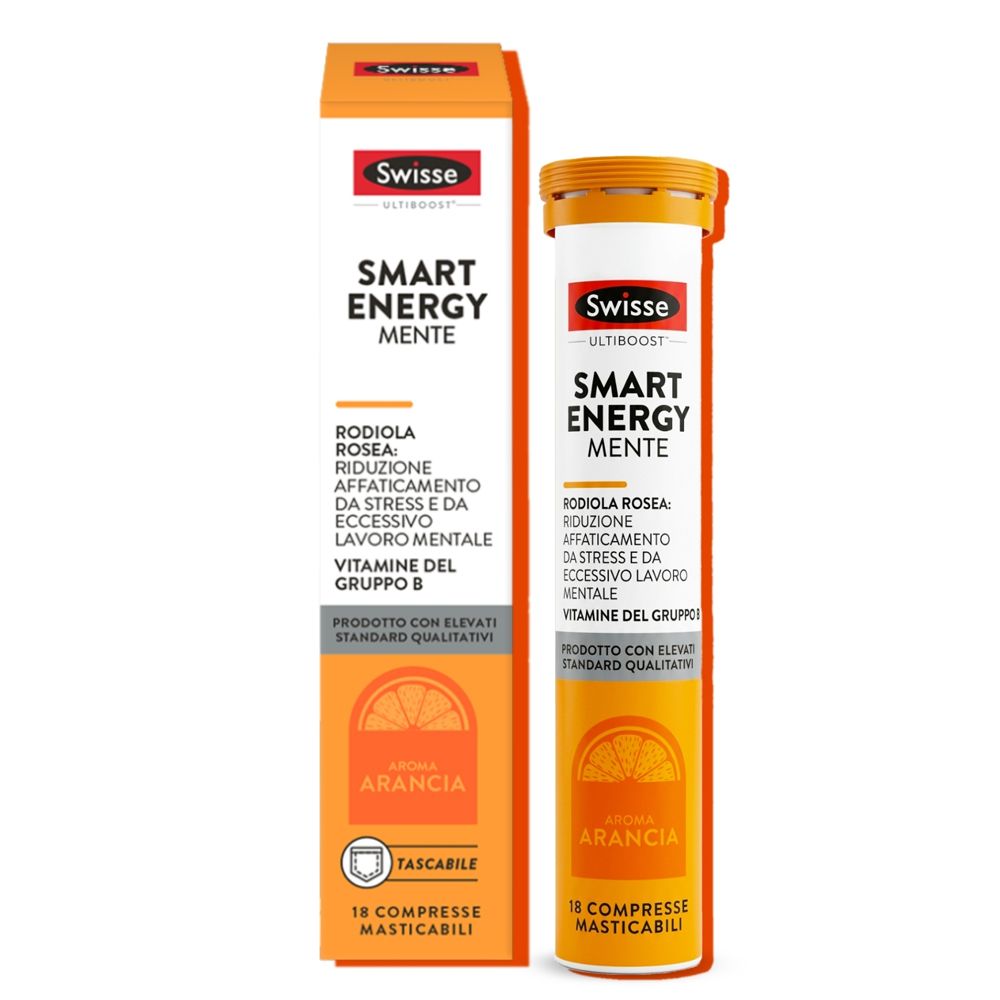 SWISSE SMART ENERGY MENTE - 18 Compresse Masticabili