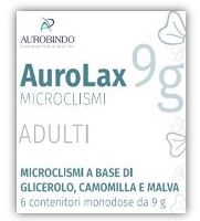 Aurolax Microclismi adulti stitichezza occasionale 6 microclismi Aurolax Microclismi adulti stitichezza occasionale 6 microclismi