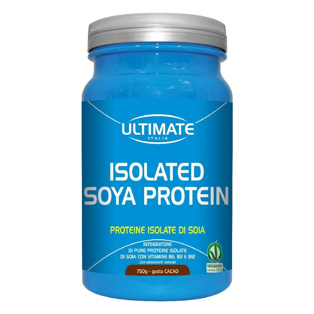 Ultimate Sport Isolated Soya Protein Cacao Integratore Proteico 750 g