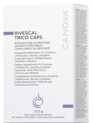 Rivescal Trico Caps Integratore Capelli Unghie 30 Compresse