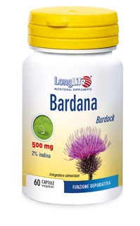 LongLife Bardana 500 mg Integratore 60 Capsule Vegetali