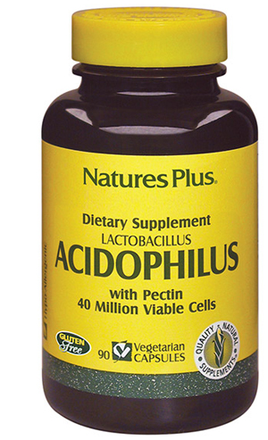 Nature's Plus Acidophilus Integratore di Fermenti Lattici