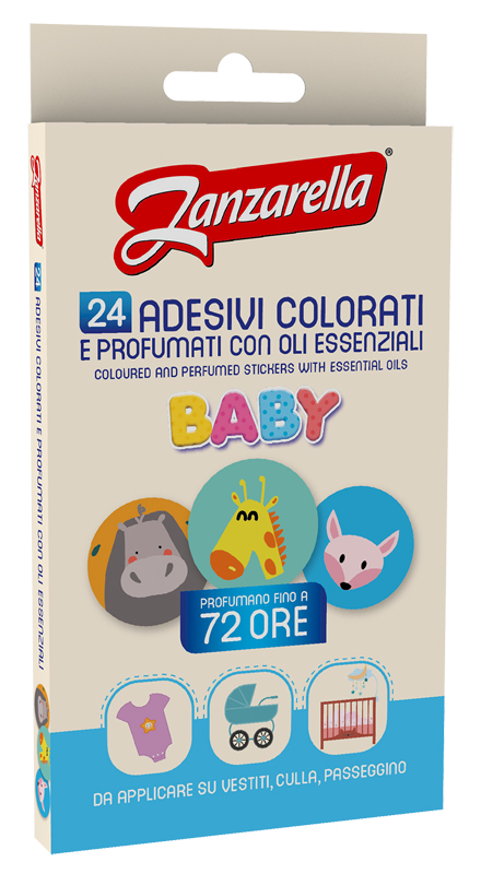 ZANZARELLA STICKER BABY 24PZ
