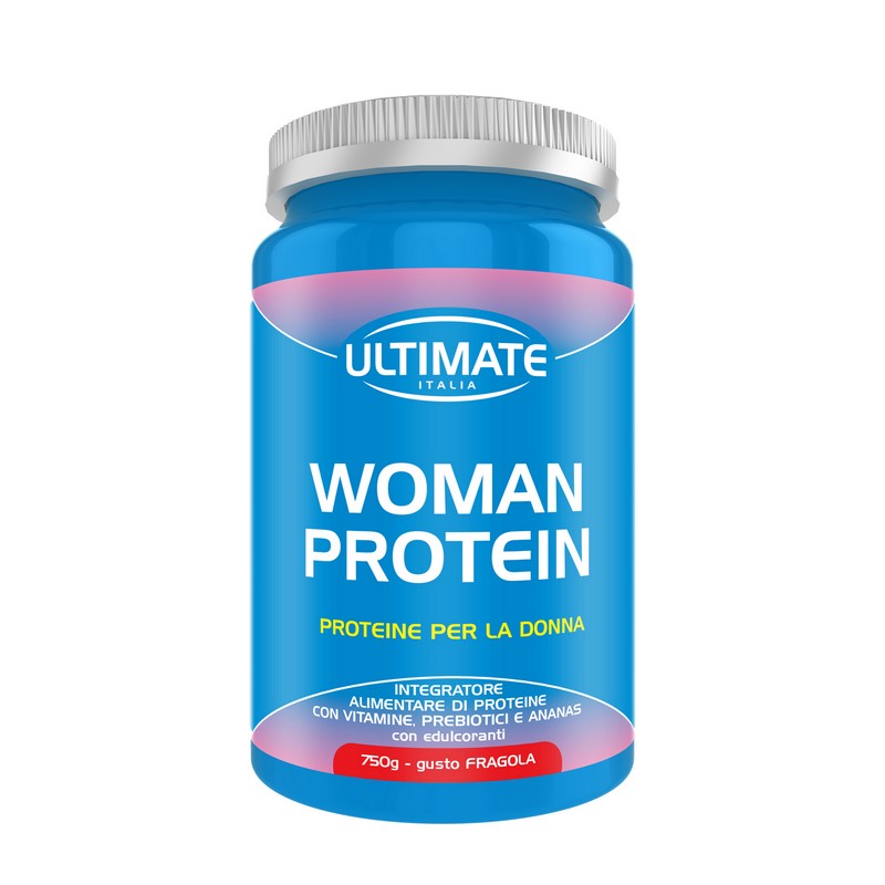 Ultimate Italia Woman Protein Gusto Fragola - Proteine Per La Donna In Polvere 750 g