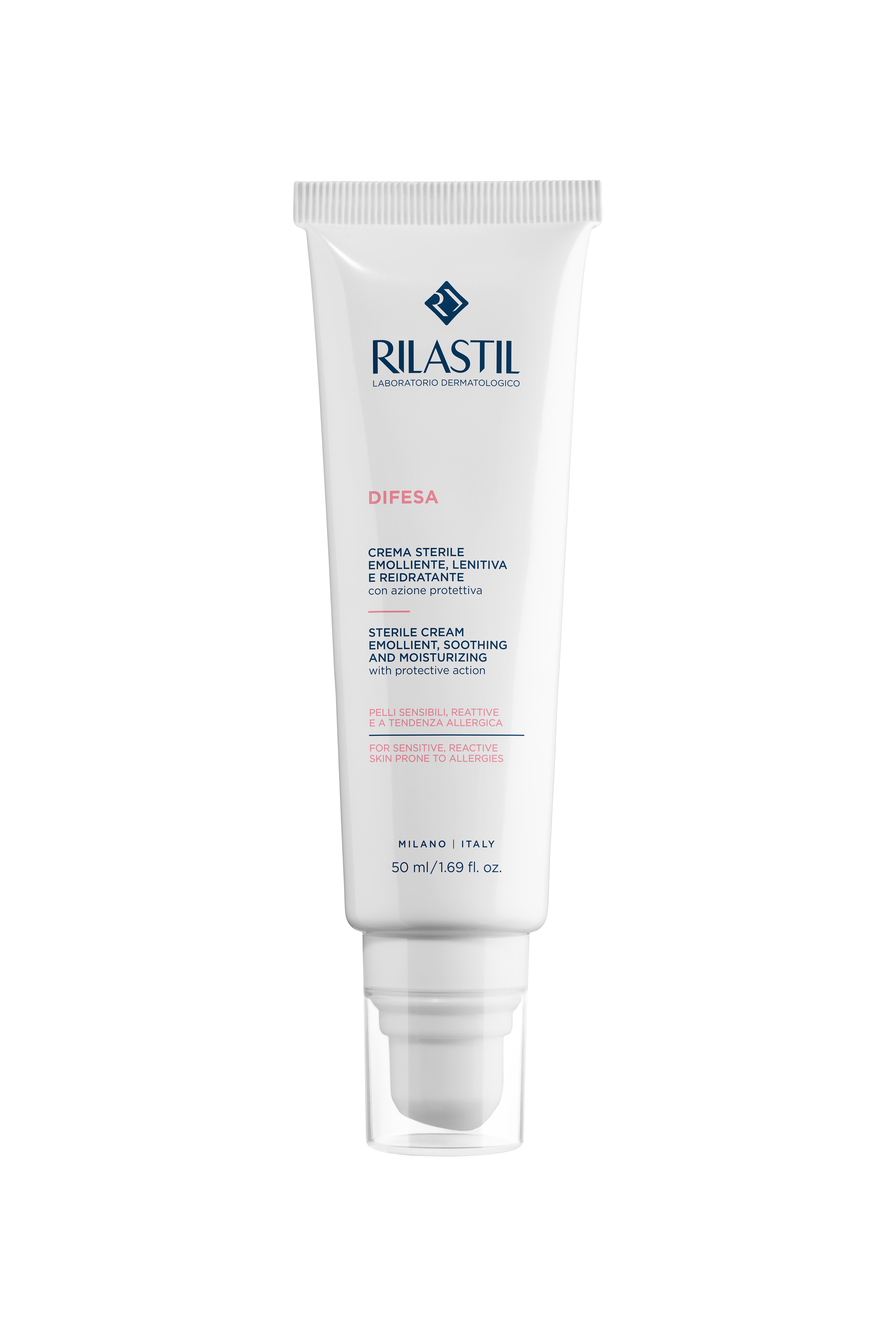 Rilastil Difesa - Crema Sterile Emolliente, Lenitiva E Reidratante 50 ml