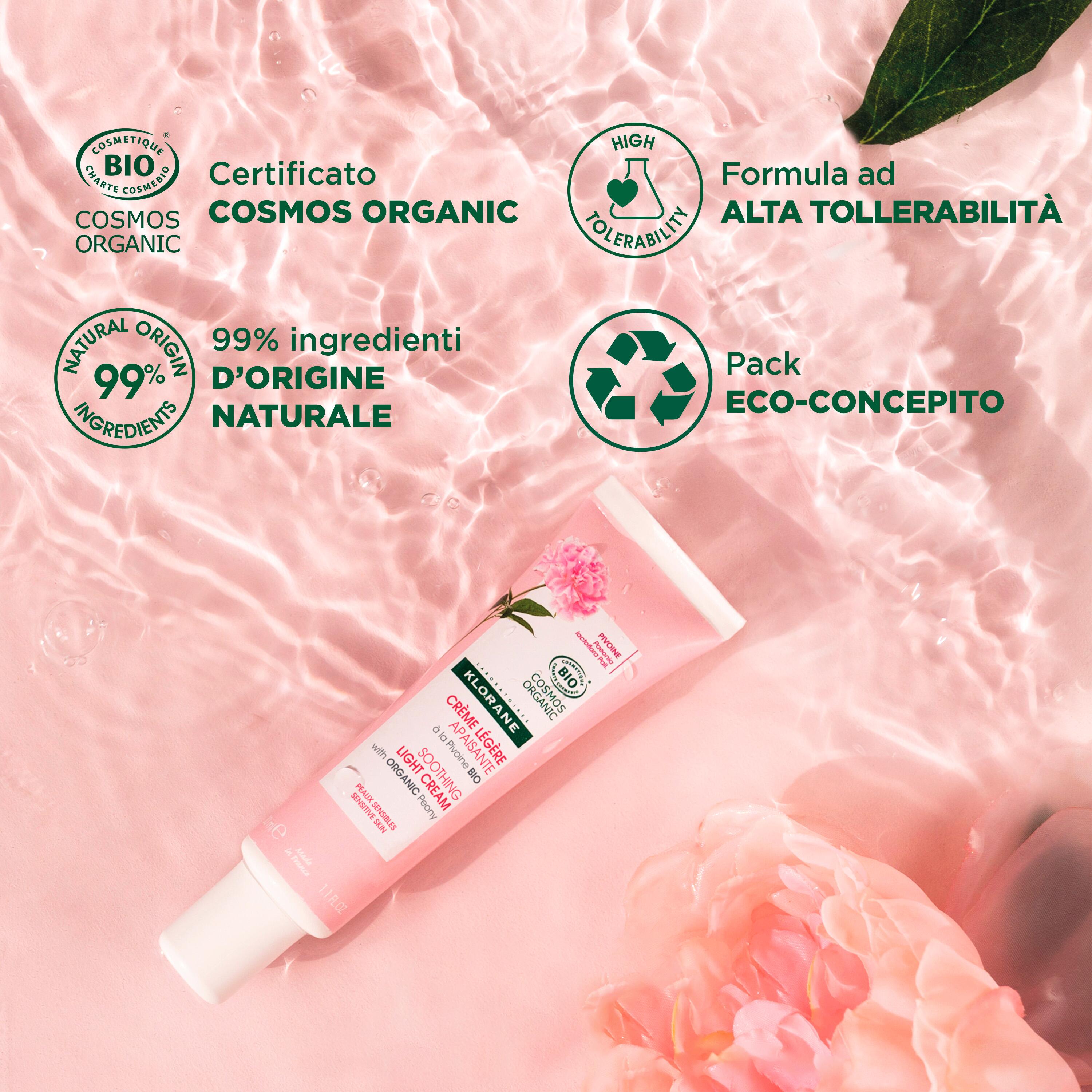 Klorane - Crema Leggera Lenitiva Per Pelle Sensibile 40 ml