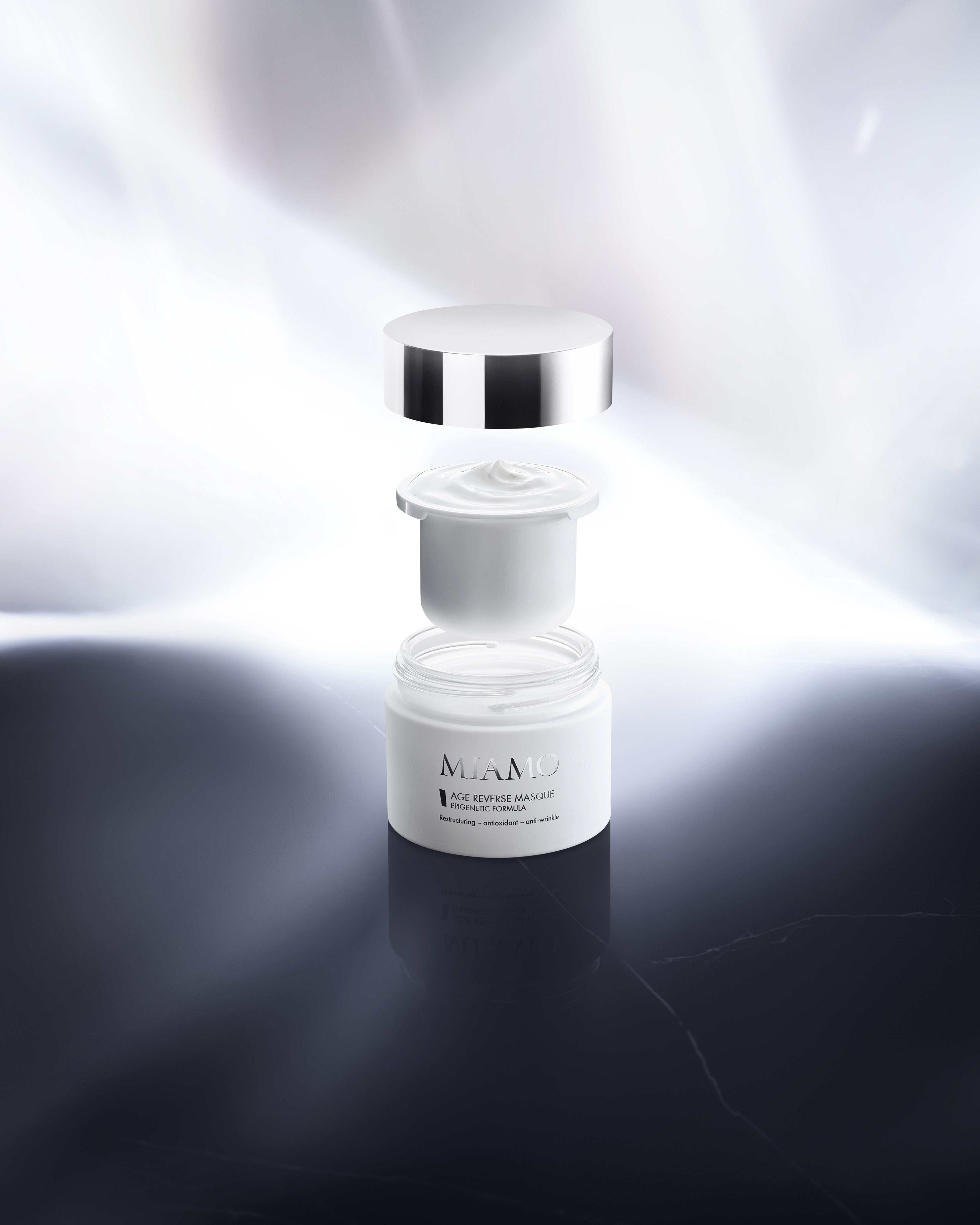 Miamo Age Reverse Masque - Maschera Ristrutturante, Antiossidante E Anti-Rughe Ricarica 50 ml