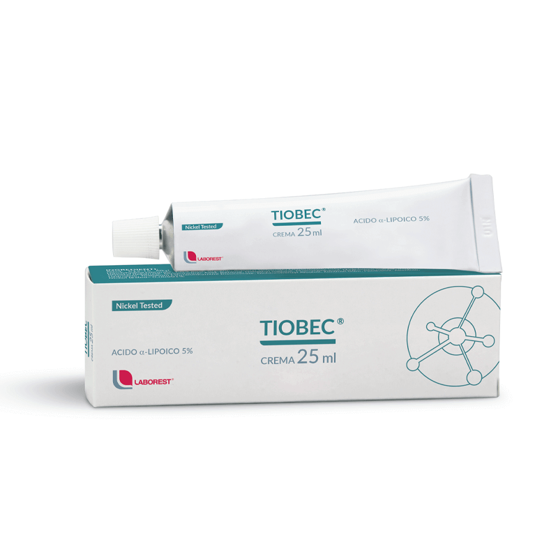 Tiobec Crema contro Arrossamenti e Irritazioni Cutanee 25 ml