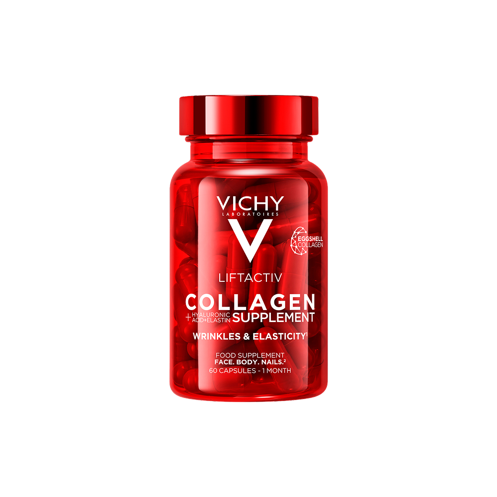 Vichy - Liftactive - Collagen 60 Capsule - Integratore Per Pelle, Capelli E Unghie