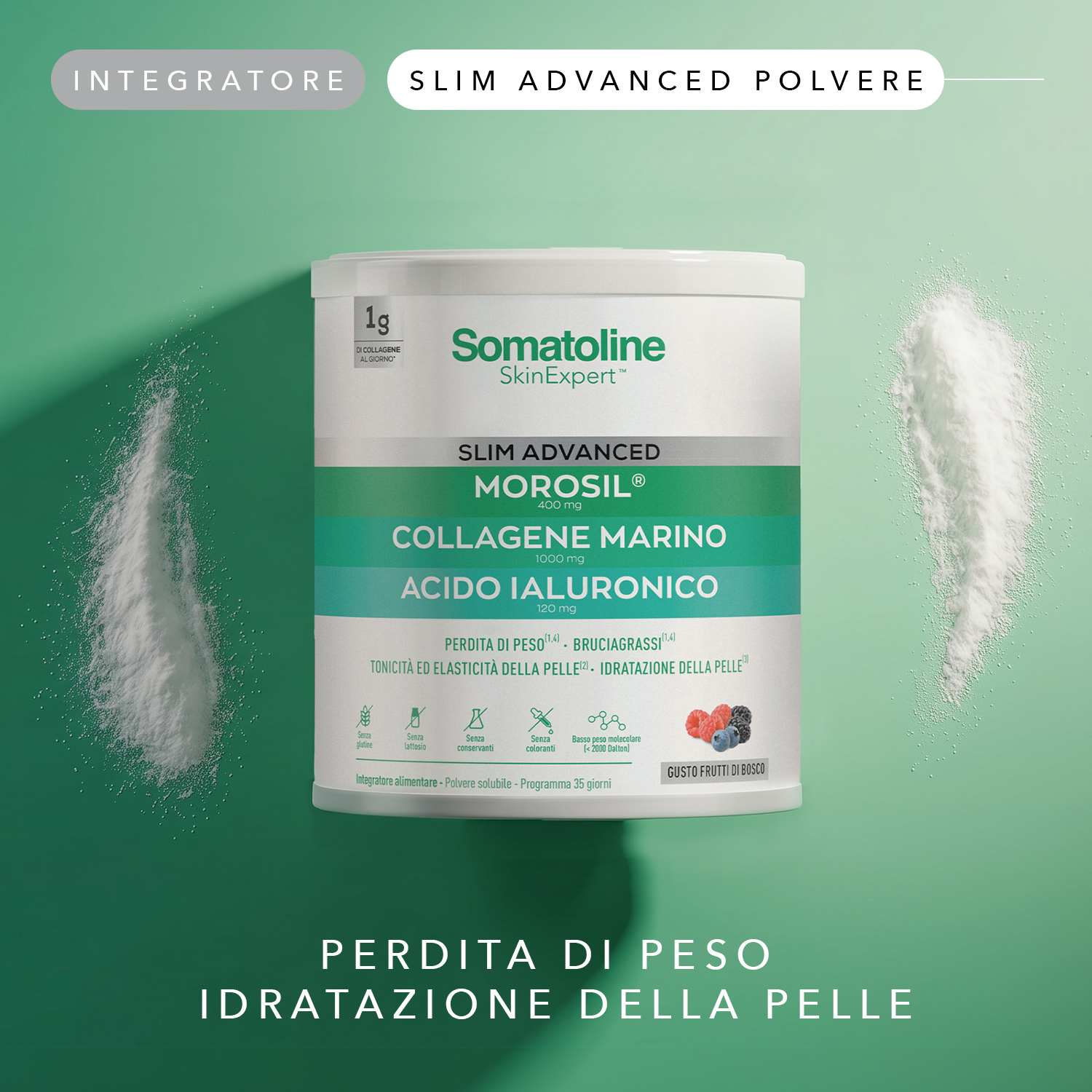 Somatoline SkinExpert Slim Advanced 275 g - Integratore Snellente