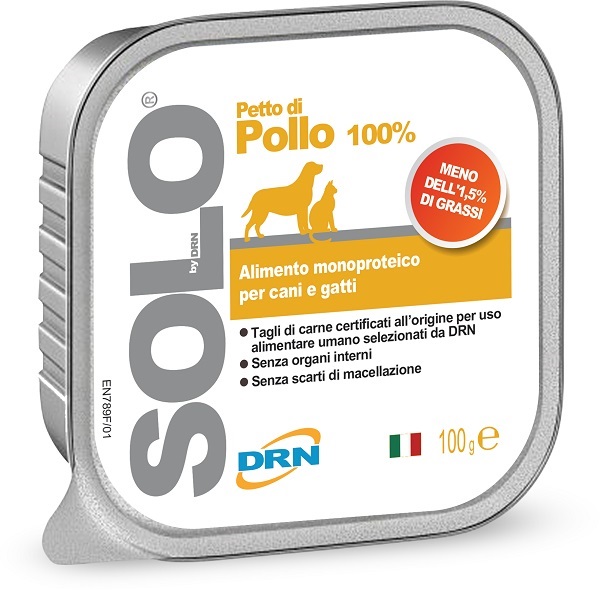 SOLO PETTO DI POLLO 100G