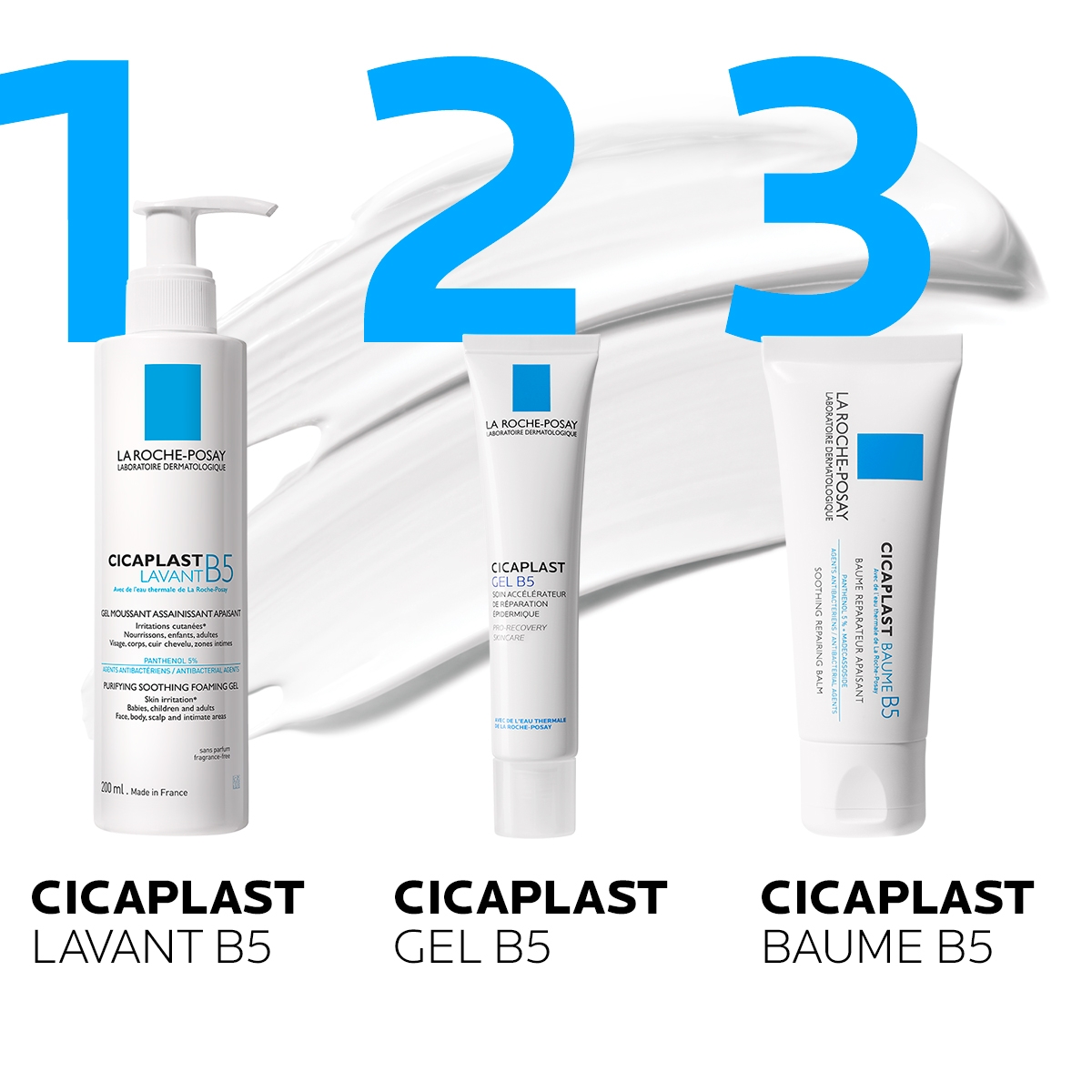 La Roche Posay Cicaplast Lavant B5 Gel Detergente Purificante Lenitivo Pelle Secca 200 ml La Roche Posay Cicaplast Lavant B5 Gel Detergente Purificante Lenitivo Pelle Secca 200 ml