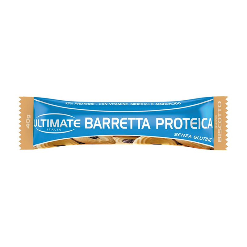 Ultimate Italia - Barretta Proteica Gusto Biscotto 40 g