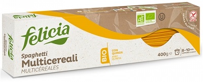 Felicia Bio Spaghetti Multicereali Senza Glutine 400 g Felicia Bio Spaghetti Multicereali Senza Glutine 400 g