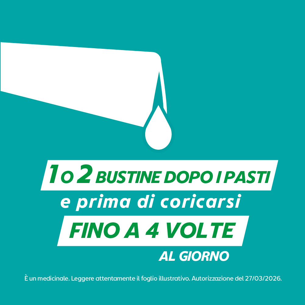 Gaviscon 500 mg/10 ml + 267/10ml - 24 Bustine Contro I Sintomi Del Reflusso Gastroesofageo, Bruciore E Acidità Di Stomaco