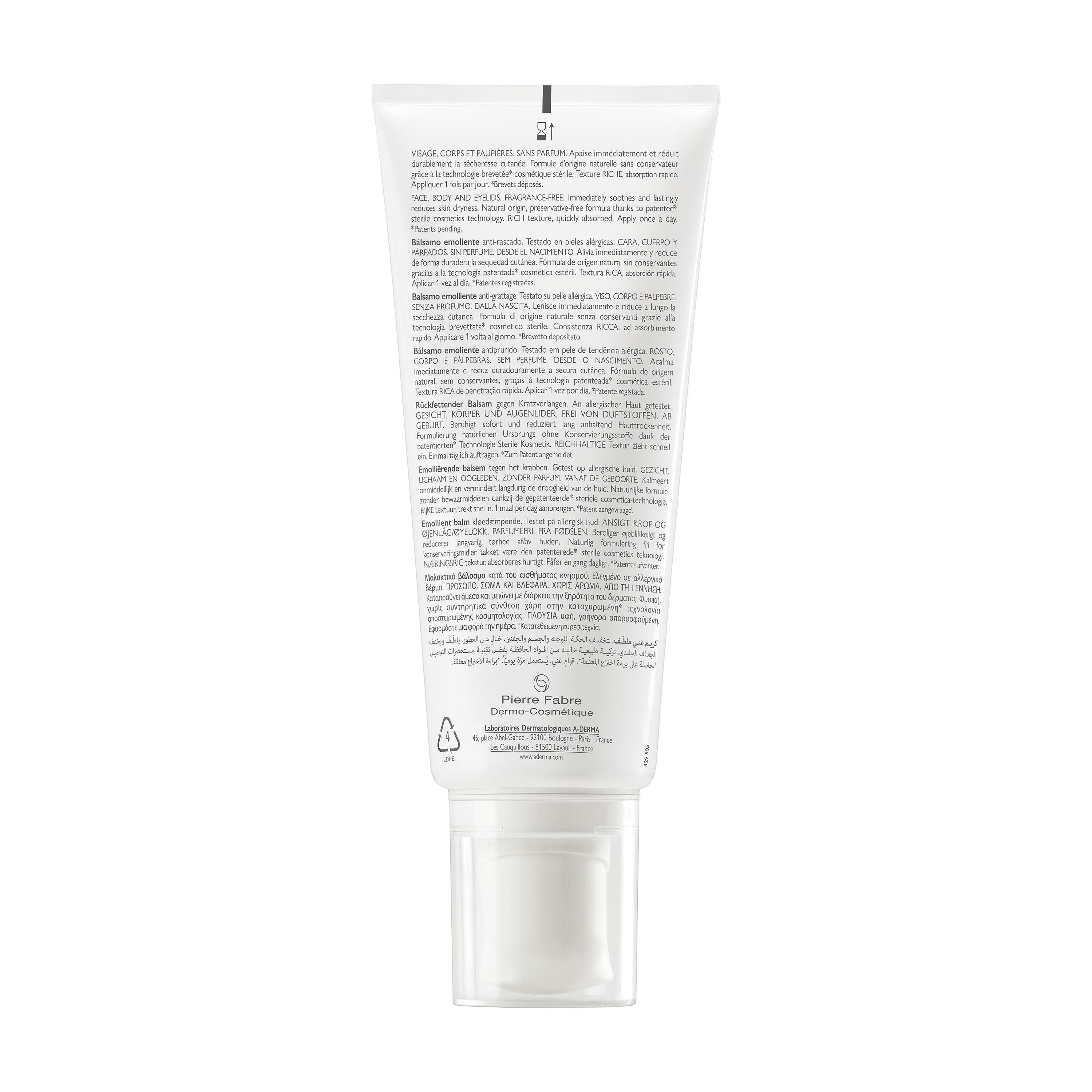 A-Derma Exomega Allergo - Balsamo Emolliente 200 ml