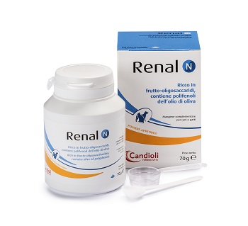 Candioli Renal N Polvere Integratore Intestinale Cani e Gatti 70 g