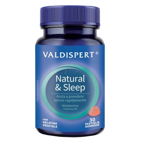 VALDISPERT NATURAL & SLEEP  30 PASTIGLIE GOMMOSE  VALDISPERT NATURAL & SLEEP  30 PASTIGLIE GOMMOSE