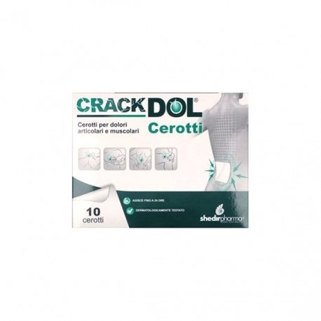 Crackdol Cerotto Per Dolori Muscolari E Articolari 10 Pezzi Crackdol Cerotto Per Dolori Muscolari E Articolari 10 Pezzi