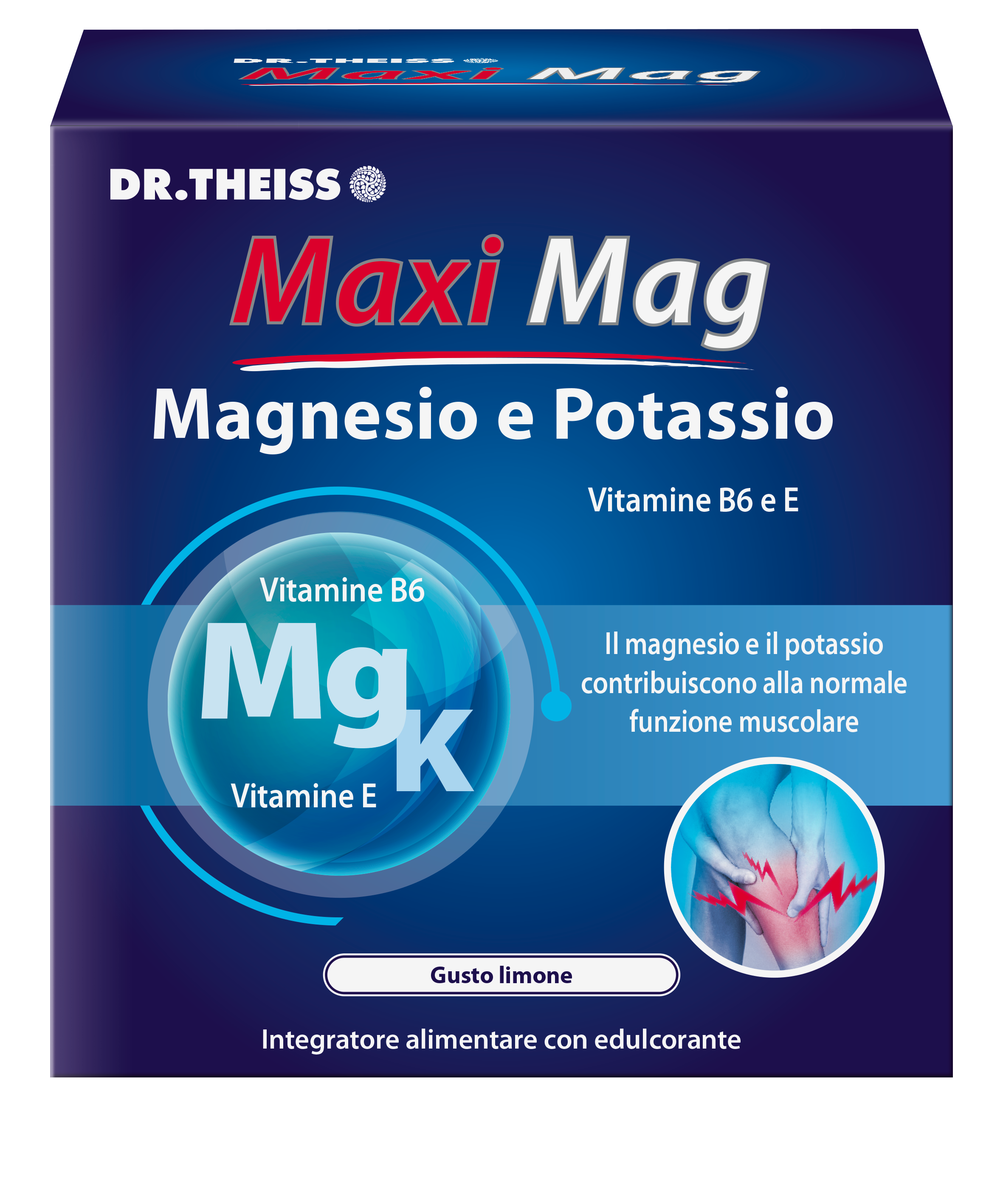 Dr. Theiss - Maxi Mag Magnesio E Potassio 20 Bustine - Integratore Per Stanchezza E Affaticamento