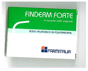 Finderm Forte 6 capsule molli vaginali con Acido Ialuronico