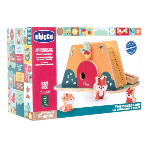 CH GIOCO LEGNO TANA VOLPI