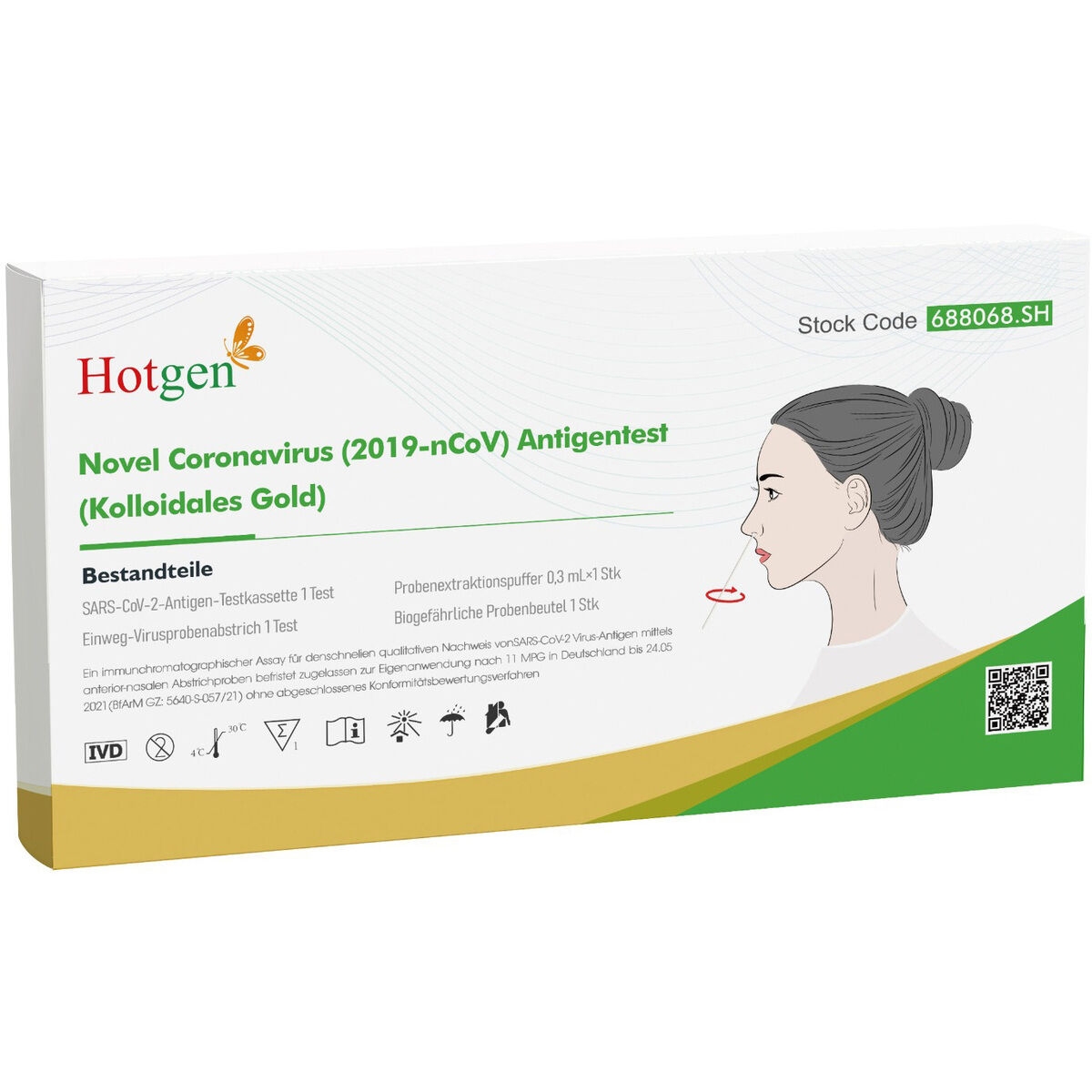 Hotgen Test Coronavirus (2019-nCoV) Tampone antigenico rapido Hotgen Test Coronavirus (2019-nCoV) Tampone antigenico rapido